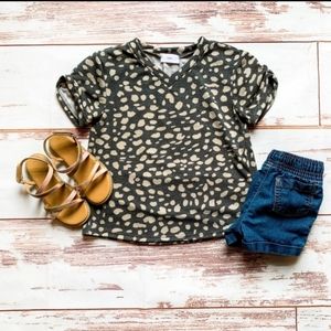 Kids animal print top